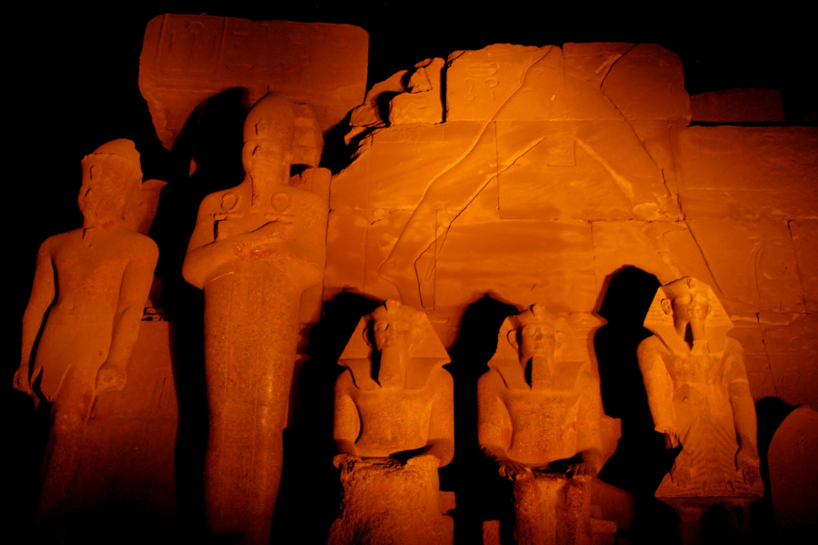 Sound and Light Show at Karnak Temple