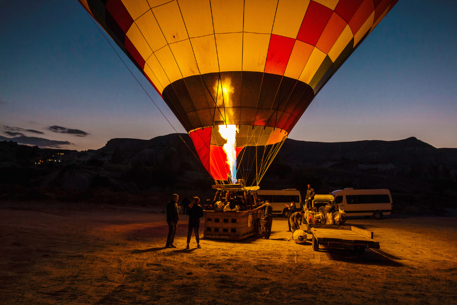 Tour hot air balloon in luxor